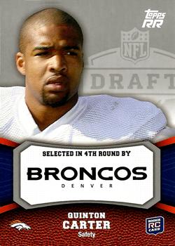 2011 Topps Rising Rookies #192 Quinton Carter Front