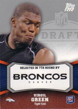 2011 Topps Rising Rookies #194 Virgil Green Front