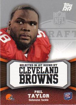 2011 Topps Rising Rookies #198 Phil Taylor Front