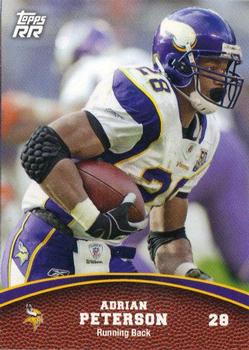 2011 Topps Rising Rookies #30 Adrian Peterson Front