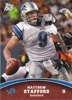 2011 Topps Rising Rookies #59 Matthew Stafford Front