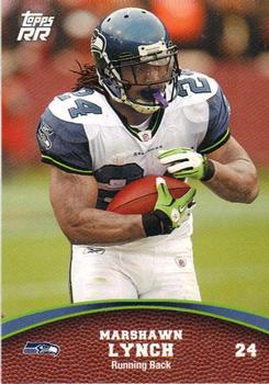 2011 Topps Rising Rookies #72 Marshawn Lynch Front