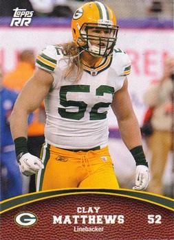 2011 Topps Rising Rookies #76 Clay Matthews Front