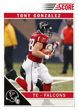 2011 Score #19 Tony Gonzalez Front