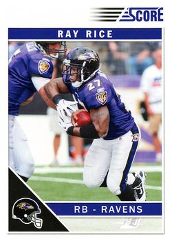 2011 Score #27 Ray Rice Front