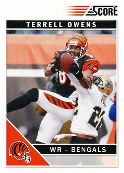 2011 Score #65 Terrell Owens Front
