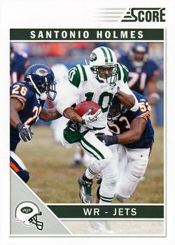 2011 Score #206 Santonio Holmes Front