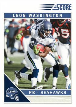2011 Score #260 Leon Washington Front