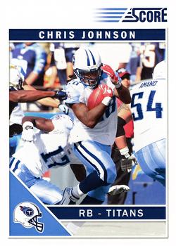 2011 Score #282 Chris Johnson Front