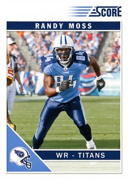 2011 Score #289 Randy Moss Front