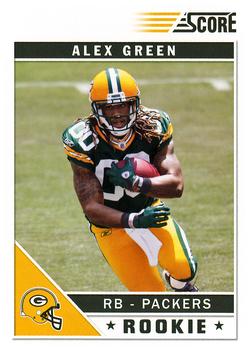 2011 Score #307 Alex Green Front