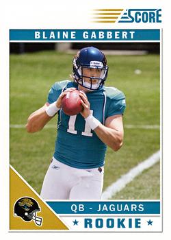 2011 Score #311 Blaine Gabbert Front