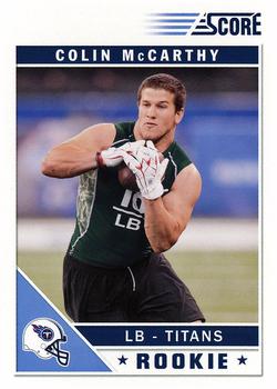 2011 Score #321 Colin McCarthy Front