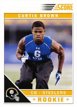 2011 Score #323 Curtis Brown Front