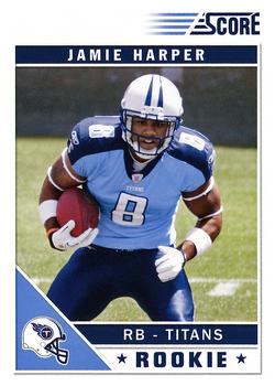 2011 Score #344 Jamie Harper Front