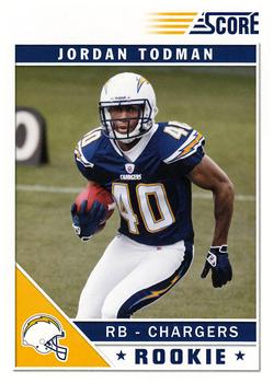 2011 Score #350 Jordan Todman Front