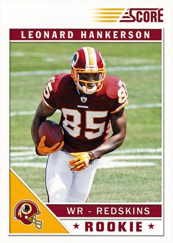 2011 Score #358 Leonard Hankerson Front