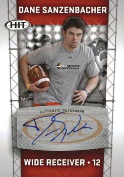 2011 SAGE HIT - Autographs #A12 Dane Sanzenbacher Front