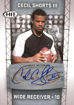 2011 SAGE HIT - Autographs Silver #A69 Cecil Shorts III Front
