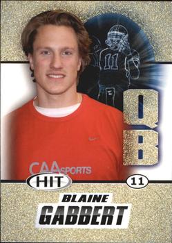 2011 SAGE HIT - Gold #61 Blaine Gabbert Front