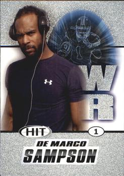 2011 SAGE HIT - Silver #1 DeMarco Sampson Front