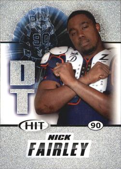 2011 SAGE HIT - Silver #39 Nick Fairley Front