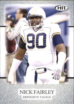 2011 SAGE HIT - Silver #52 Nick Fairley Front