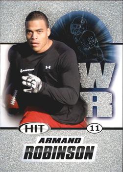 2011 SAGE HIT - Silver #79 Armand Robinson Front