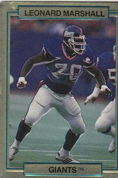 1989 Action Packed Test #16 Leonard Marshall Front
