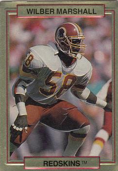 1989 Action Packed Test #25 Wilber Marshall Front