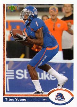 2011 Upper Deck - 20th Anniversary #20A-110 Titus Young Front