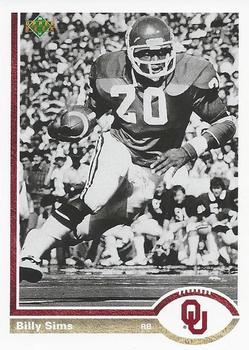 2011 Upper Deck - 20th Anniversary #20A-39 Billy Sims Front
