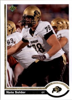 2011 Upper Deck - 20th Anniversary #20A-91 Nate Solder Front