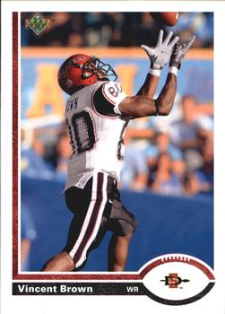 2011 Upper Deck - 20th Anniversary #20A-146 Vincent Brown Front