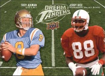 2011 Upper Deck - Dream Tandems #DT-5 Jerry Rice / Troy Aikman Front