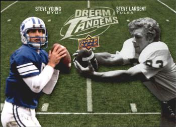 2011 Upper Deck - Dream Tandems #DT-7 Steve Largent / Steve Young Front
