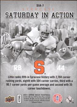 2011 Upper Deck - Saturday in Action #SIA-7 Floyd Little Back