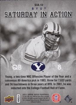 2011 Upper Deck - Saturday in Action #SIA-12 Steve Young Back