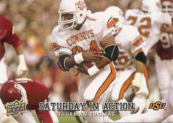 2011 Upper Deck - Saturday in Action #SIA-6 Thurman Thomas Front