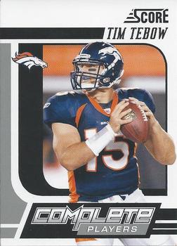 2011 Score - Complete Players #17 Tim Tebow Front