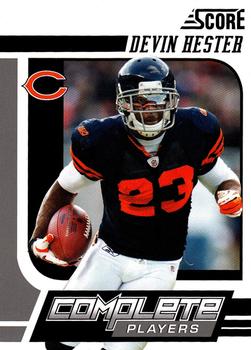 2011 Score - Complete Players #8 Devin Hester Front