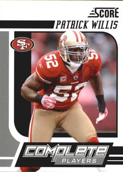2011 Score - Complete Players #14 Patrick Willis Front