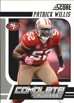 2011 Score - Complete Players Glossy #14 Patrick Willis Front