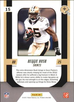 2011 Score - Complete Players Glossy #15 Reggie Bush Back
