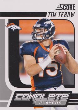 2011 Score - Complete Players Glossy #17 Tim Tebow Front