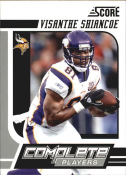 2011 Score - Complete Players Glossy #19 Visanthe Shiancoe Front
