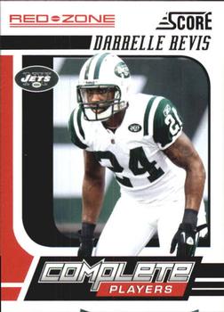 2011 Score - Complete Players Red Zone #4 Darrelle Revis Front