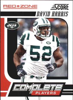 2011 Score - Complete Players Red Zone #5 David Harris Front