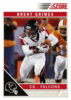 2011 Score - Glossy #10 Brent Grimes Front