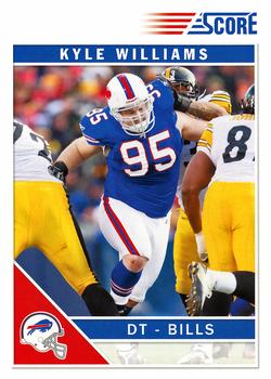 2011 Score - Glossy #33 Kyle Williams Front
